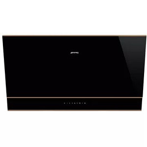 Hotte décorative murale inclinée SMEG KV694R