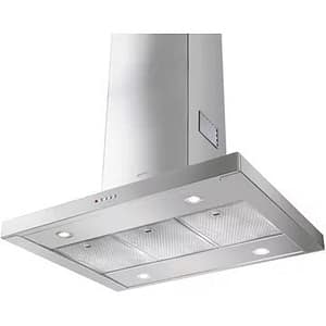 Hotte décorative îlot ELICA JUNO URBAN ZINC