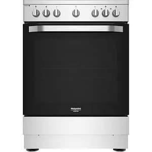 Cuisinière mixte HOTPOINT HS68M8PCX/FR