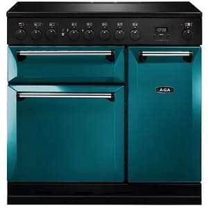 Piano de cuisson induction AGA MASTER CHEF DELUXE 90 SALCOMBE BLUE