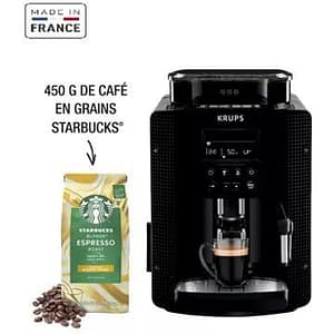 Expresso Broyeur KRUPS YY4729FD essential avec cafe starbucks