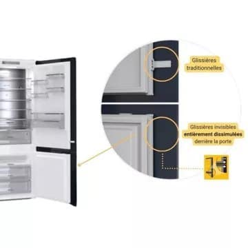 Réfrigérateur combiné encastrable WHIRLPOOL WHC18D041C1 6ème Sens – Image 11