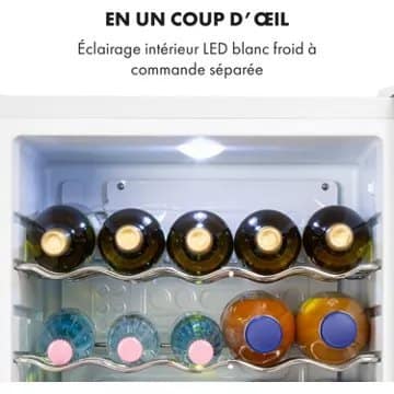 Mini réfrigérateur KLARSTEIN Beersafe XL 60 litres - Argent – Image 7