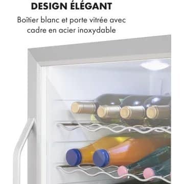 Mini réfrigérateur KLARSTEIN Beersafe XL 60 litres - Argent – Image 8