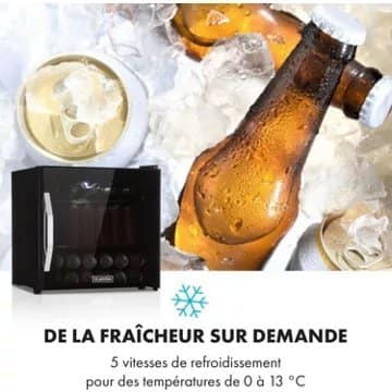 Mini réfrigérateur KLARSTEIN Beersafe L 47 litres - Noir – Image 6