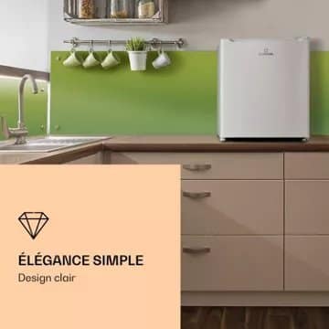 Mini congélateur KLARSTEIN Garfield Eco 34L - Blanc – Image 3