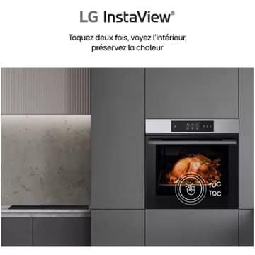 Four encastrable fonction vapeur LG WS9D7672CS SteamAssist – Image 9