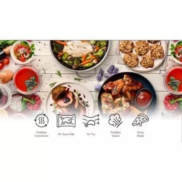 Four encastrable fonction vapeur LG WS9D7672CS SteamAssist – Image 13