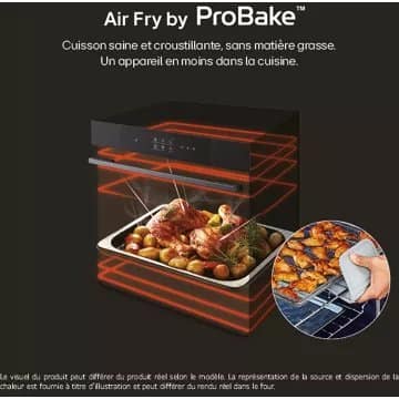 Four encastrable fonction vapeur LG WS9D7672CS SteamAssist – Image 16