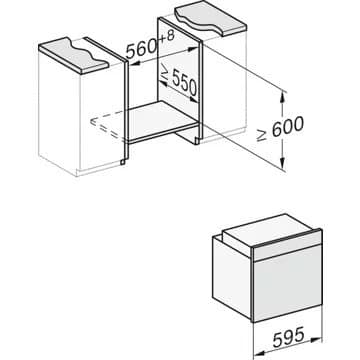 Four encastrable fonction vapeur MIELE H 7365 BP – Image 12