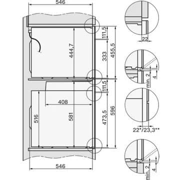 Four encastrable fonction vapeur MIELE H 7365 BP – Image 15