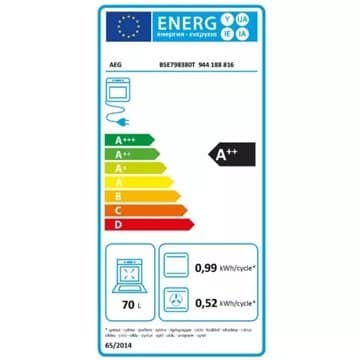 Four encastrable AEG BSE798380T SteamPro – Image 7