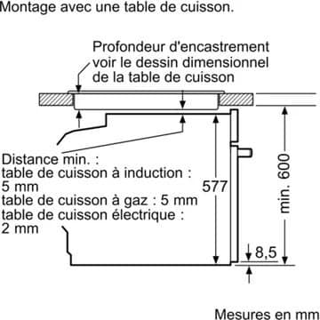 Four encastrable NEFF B6ACM7AH0 N50 – Image 6