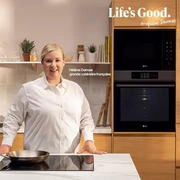 Four encastrable fonction vapeur LG WS9D7673CB Instaview – Image 2