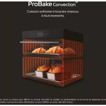 Four encastrable fonction vapeur LG WS9D7673CB Instaview – Image 5