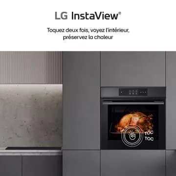 Four encastrable fonction vapeur LG WS9D7673CB Instaview – Image 10