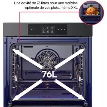 Four encastrable fonction vapeur LG WS9D7673CB Instaview – Image 12