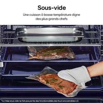 Four encastrable fonction vapeur LG WS9D7673CB Instaview – Image 17