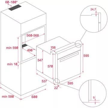 Four encastrable TEKA HLB 860 P – Image 9