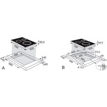 Table induction SAUTER SPI9364B – Image 4