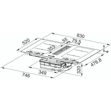 Table induction FRANKE MARIS FMA 8391R HI – Image 7