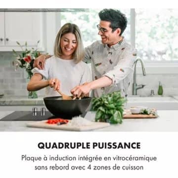 Table induction KLARSTEIN Kochheld - 6000W - Noir – Image 2