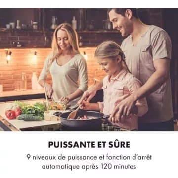 Table induction KLARSTEIN Kochheld - 6000W - Noir – Image 5