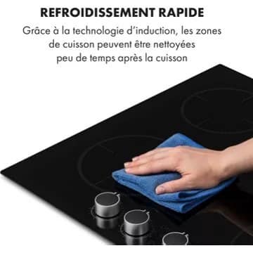 Table induction KLARSTEIN Kochheld - 6000W - Noir – Image 8