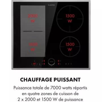 Table induction KLARSTEIN Delicatessa 60 - 7000W – Image 4