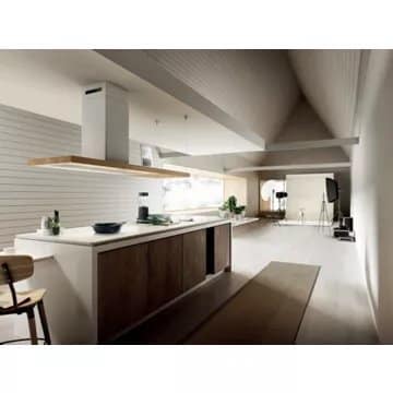 Hotte décorative îlot ELICA BIO ISLAND WH/A/120*58 ROVERE – Image 5