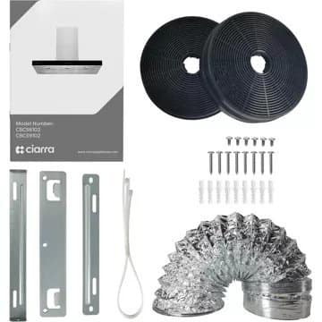 Hotte décorative murale CIARRA CBCS9102 – Image 7
