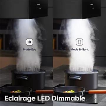 Hotte décorative îlot CIARRA CD4850B – Image 4