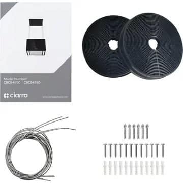 Hotte décorative îlot CIARRA CD4850B – Image 8