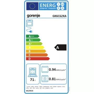 Cuisinière gaz GORENJE GK6C62XA – Image 4
