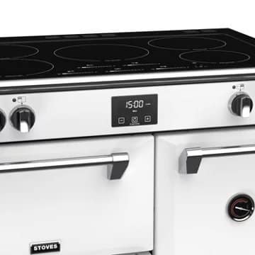 STOVES RICHMOND DELUXE 90 EI BLANC – Image 4