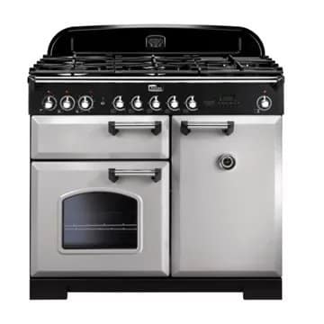 Piano de cuisson gaz FALCON DELUX100 MIXT GRIS PERLE CHROME