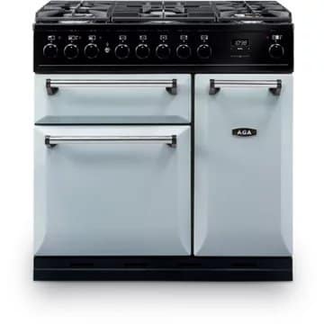 Piano de cuisson gaz AGA MASTER CHEF DELUXE 90 DF GRIS PERLE