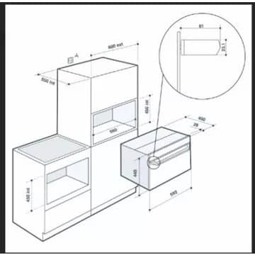 Micro ondes encastrable DE DIETRICH DKE4535X Inox Stellaire – Image 4