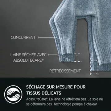 Sèche linge pompe à chaleur AEG TR939I4OBC – Image 5