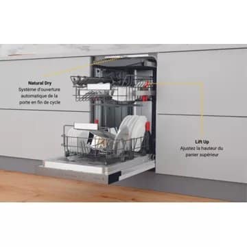 Lave vaisselle encastrable WHIRLPOOL WSBO3O34PFX 6ème Sens – Image 5