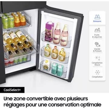 Réfrigérateur multi portes SAMSUNG RF65DG960ESR – Image 9