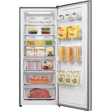 Congélateur armoire HISENSE FT500N4AIE réversible en réfrigérateur – Image 3