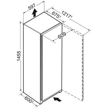 Réfrigérateur 1porte LIEBHERR K1450 – Image 8
