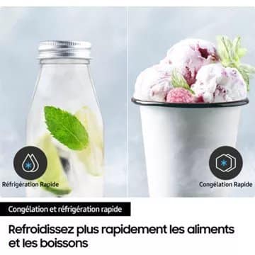 Réfrigérateur combiné SAMSUNG RB34C605CS9 – Image 7
