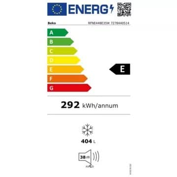 Congélateur armoire BEKO RFNE448E35W No Frost – Image 9