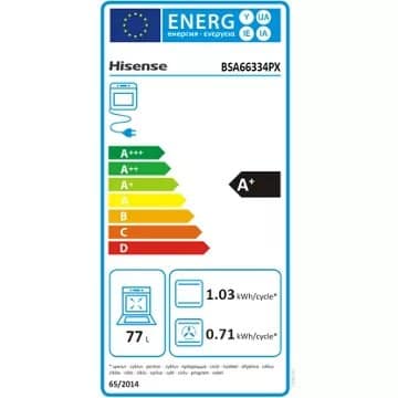 Four encastrable fonction vapeur HISENSE BSA66334PX – Image 8
