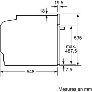 Four encastrable SIEMENS HB772G2B1S IQ700 Sonde – Image 13