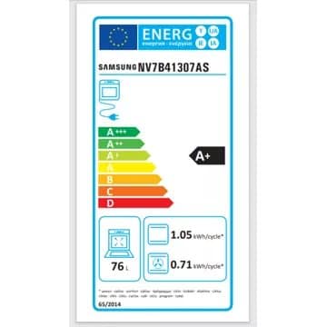 Four encastrable SAMSUNG NV7B41307AS – Image 4
