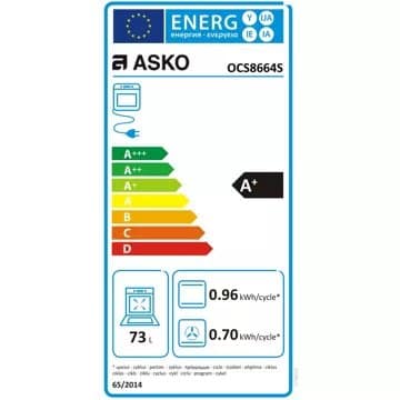 Four encastrable fonction vapeur ASKO OCS8664S – Image 6