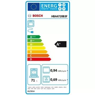 Four encastrable BOSCH HBA4720B3F AccentLine – Image 8